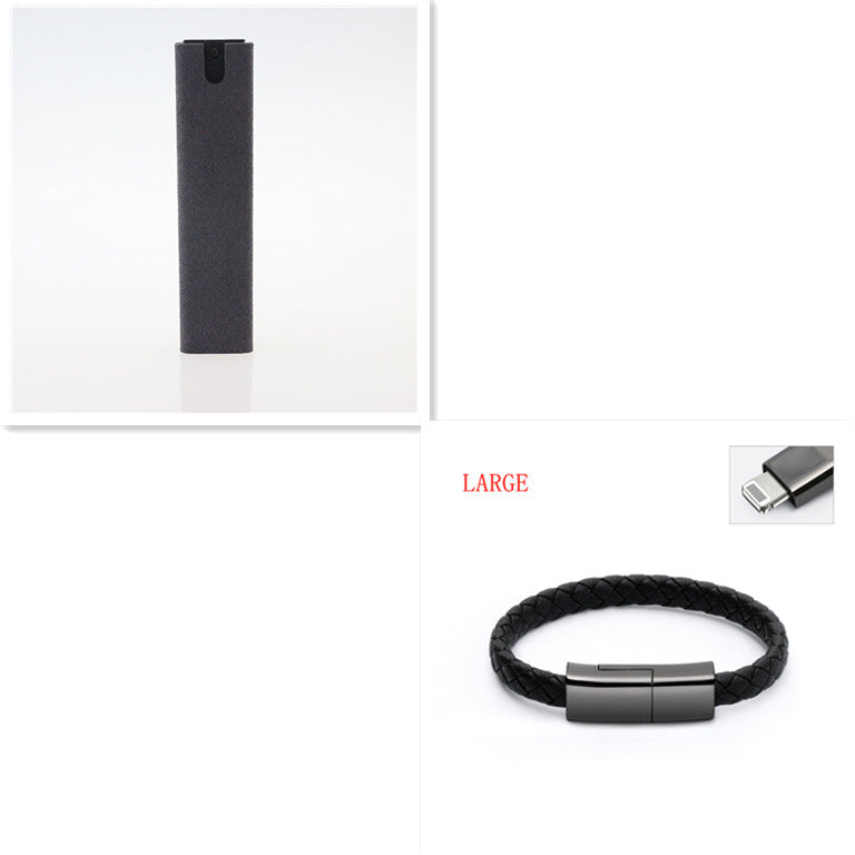 2‑in‑1 screen cleaning kit for phones, laptops, tablets & monitors — dust remover + microfiber cloth