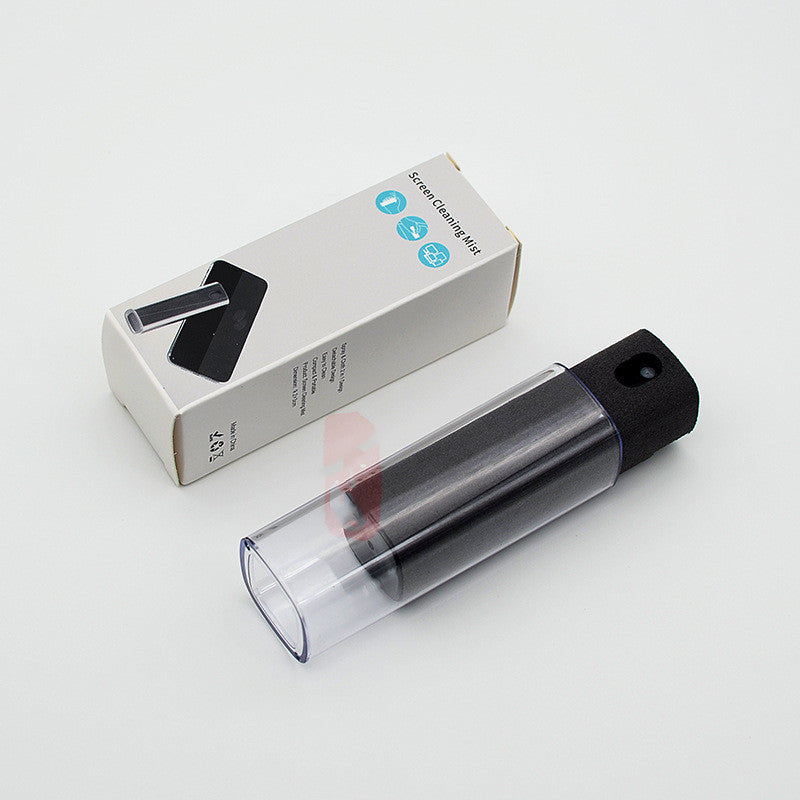 2‑in‑1 screen cleaning kit for phones, laptops, tablets & monitors — dust remover + microfiber cloth